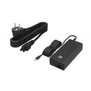 Conceptronic OZUL03BE Caricatore da tavolo USB PD GaN da 100 W, universale, per interni, 100 - 240 V, 50 - 60 Hz, 100 W, 5 - 20 V