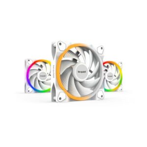 Silenzio! Light Wings - Ventola per case - PWM - 120 mm - Bianco (confezione da 3)