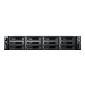 Synology RackStation RS2423RP+, NAS, Rack (2U), Ryzen integrato, V1780B, 8GB, DDR4