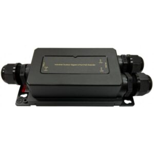 LevelOne Industrial IP67 PoE BT extender/ripetitore, ripetitore di rete, 100 m, IP67, IEEE 802.3, IEEE 802.3ab, IEEE 802.3af, IEEE 802.3at, IEEE 802.3bt, IEEE 802.3u, IEEE 802.3x, nero, da parete