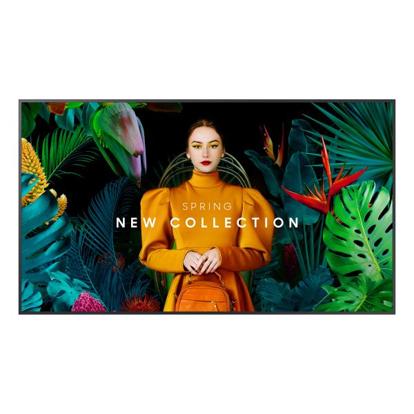Samsung QB75C - Display LCD serie QBC con diagonale da 190 cm (75") con retroilluminazione a LED - Segnaletica digitale - Sistema operativo Tizen - 4K UHD (2160p)