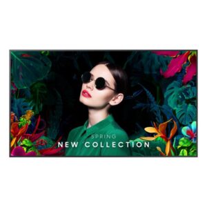 Samsung QM65C - Display LCD serie QMC con diagonale da 163 cm (65") con retroilluminazione a LED - Crystal UHD - Digital Signage - Sistema operativo Tizen - 4K UHD (2160p)
