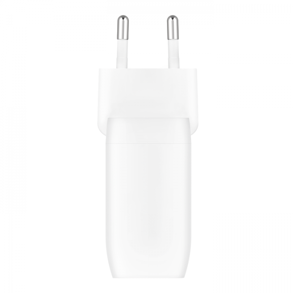 Belkin BoostCharge Pro - alimentatore - 60 watt - 2,7 A - Ricarica rapida, Power Delivery 3.1 - 2 porte di uscita (2 x USB-C)