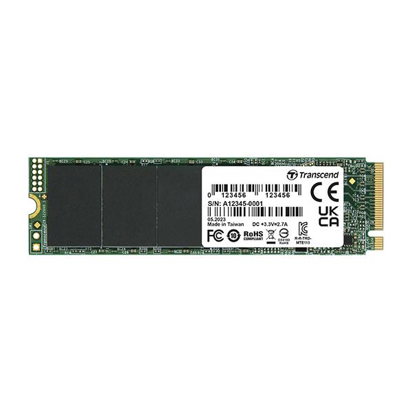 Transcend 115S - SSD - 500 GB - interno - M.2 2280 (fronte-retro)