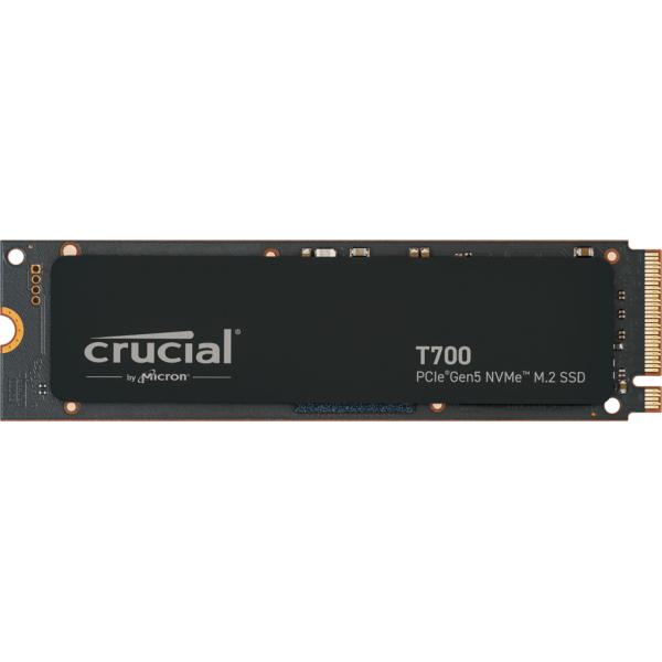 Crucial T700 - SSD - crittografato - 1 TB - interno - PCI Express 5.0 (NVMe)