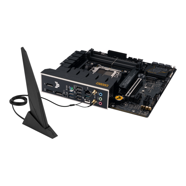 ASUS TUF GAMING B650M-E WIFI - scheda madre - micro ATX - Socket AM5 - Chipset AMD B650 - USB-C 3.2 Gen 2x2, USB 3.1 Gen 2, USB 3.2 Gen 2, USB-C 3.2 Gen 1 - 2.5 Gigabit LAN, Bluetooth, Wi-Fi 6 - scheda grafica integrata (CPU richiesta)