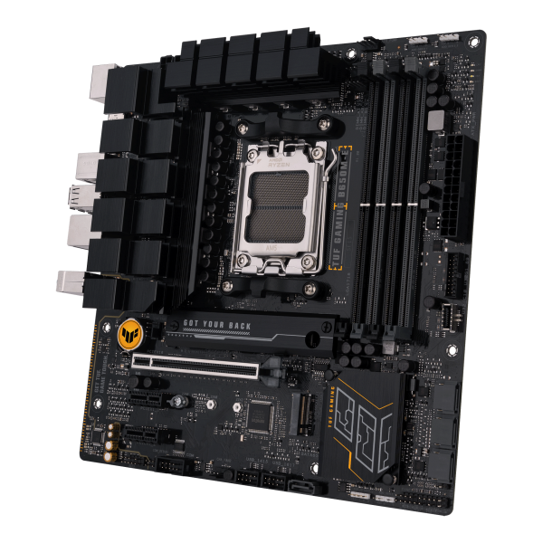 ASUS TUF GAMING B650M-E - scheda madre - micro ATX - Socket AM5 - Chipset AMD B650 - USB 3.1 Gen 2, USB 3.2 Gen 2, USB-C 3.2 Gen2, USB-C 3.2 Gen 1 - 2.5 Gigabit LAN - grafica integrata (CPU richiesta)