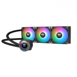 Thermaltake TH420 ARGB Sync V2 - Sistema di raffreddamento a liquido del processore - Dimensioni radiatore: 420 mm - (per: LGA1156, AM2, AM2+, AM3, LGA1155, AM3+, LGA2011, LGA1150, LGA1151, AM4, LGA2066, LGA1200, LGA1700, AM5)