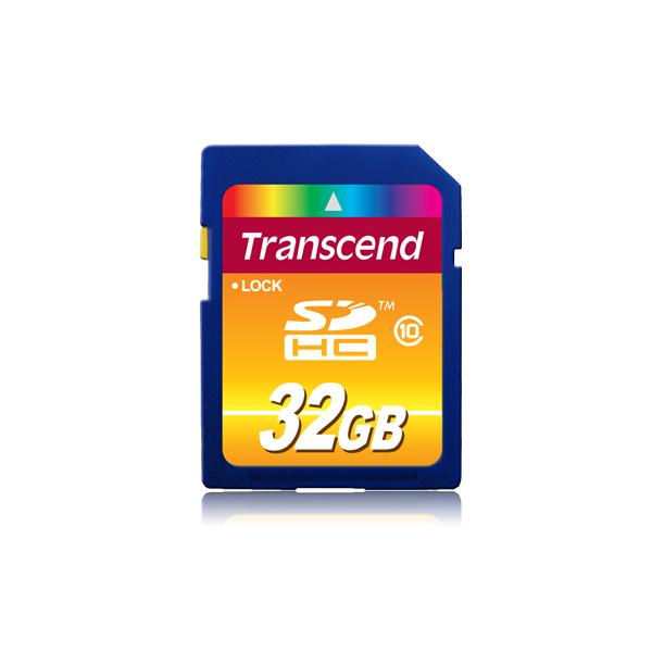 Scheda di memoria flash Transcend - 32 GB - Classe 10