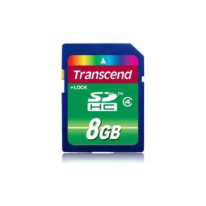 Transcend Flash-Speicherkarte - 8 GB - Class 4