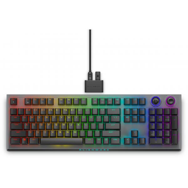 Dell Alienware Tri-Mode AW920K - Tastatur - AlienFX Per-Key RGB / 16,8 Millionen Farben