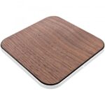 InLine Qi woodcharge - caricabatterie rapido wireless - 5/7,5/10W/15W - USB-C - senza logo