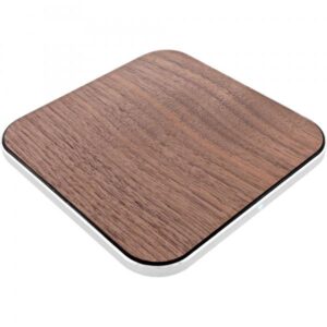 InLine Qi woodcharge - caricabatterie rapido wireless - 5/7,5/10W/15W - USB-C - senza logo