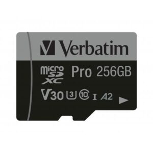 Verbatim PRO U3 - Scheda di memoria flash (adattatore da microSDXC a SD incluso)