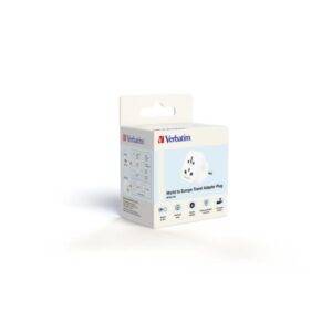 Verbatim WTEU-02 - Adapter für Power Connector - Typ A, Typ B, Typ C, Typ G, Typ I, Typ J, Typ L, Typ N (S)