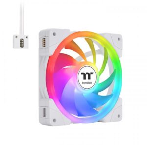 Thermaltake SWAFAN EX14 ARGB - Edizione Premium - Ventola per case - 140 mm - Bianco (confezione da 3)