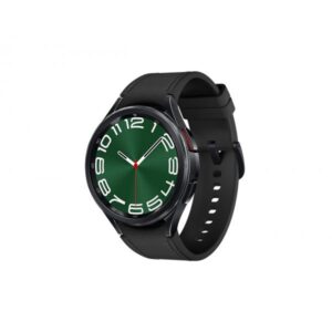 Samsung Galaxy Watch6 Classic - 47 mm - smartwatch con cinturino - ecopelle ibrida - nero - misura cinturino: M/L - display 3,73 cm (1,5")
