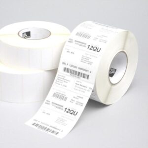 Zebra Z-Perform 1000T - Opaco - adesivo acrilico permanente - bianco - 38,1 x 76,2 mm 21804 pz. (6 rotoli)