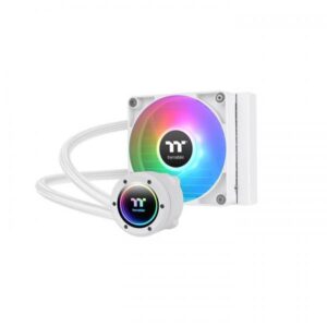 Thermaltake TH120 ARGB Sync V2 - Snow Edition - Prozessor-Flüssigkeitskühlsystem - Kühlergröße: 120 mm - (für: LGA1156, AM2, AM2+, AM3, LGA1155, AM3+, LGA1150, LGA1151, AM4, LGA1200, LGA1700, AM5)