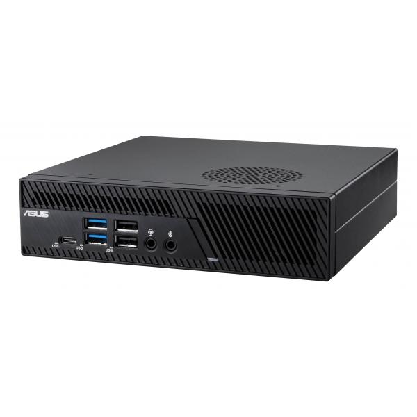 ASUS PB63 B7016MH - Mini PC - Core i7 13700 / 2.1 GHz - RAM 16 GB - SSD 512 GB - NVMe - Grafica UHD 770 - Wi-Fi 6E, Bluetooth 5.2, 1GbE - WLAN: 802.11a/b/g/n/ac/ax (Wi-Fi 6E)