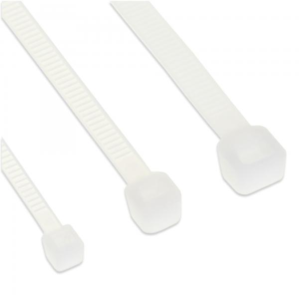 Fascette fermacavi InLine - lunghezza 250 mm - larghezza 4,8 mm - naturale - 100 pezzi