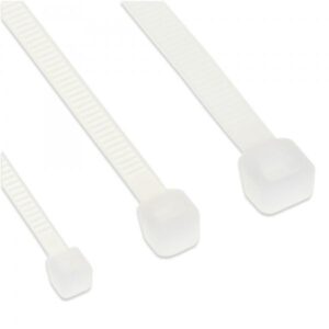 Fascette fermacavi InLine - lunghezza 400 mm - larghezza 4,8 mm - naturale - 100 pezzi