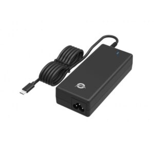 Conceptronic OZUL03BUK Caricatore da tavolo USB PD GaN da 100 W, cavo USB-C integrato, presa UK, universale, per interni, 100 - 240 V, 50 - 60 Hz, 100 W, 1,8 A