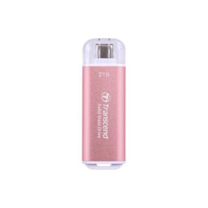 Transcend ESD300 - SSD - 2 TB - esterno (portatile) - USB 3.2 Gen 2x1 (connettore USB-C)