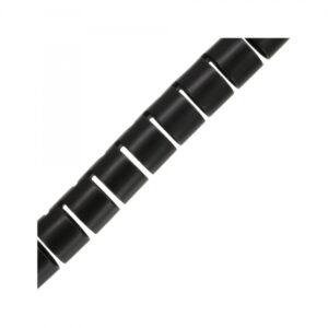 Canalina/tubo flessibile per cavi InLine 10 m - nero - 20 mm