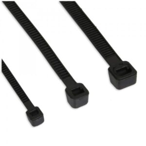 Fascette fermacavo InLine - lunghezza 450 mm - larghezza 7,2 mm - nero - 100 pezzi