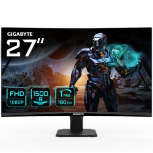 Gigabyte GS27FC - LED-Monitor - Gaming - gebogen - 68.6 cm (27")
