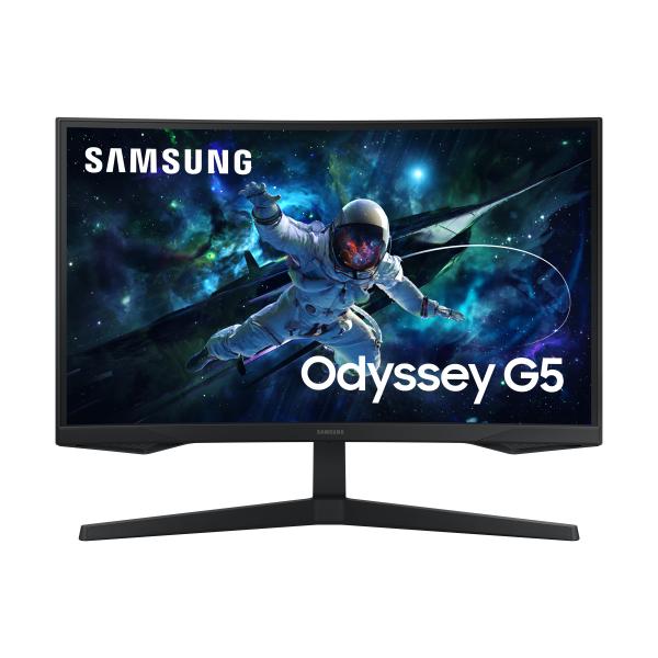 Samsung Odyssey G5 S27CG554EU - Serie G55C - Monitor LED - gaming - curvo - 68,6 cm (27")