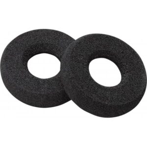 HP Poly - Cuscinetti auricolari per cuffie wireless - Similpelle (confezione da 2)