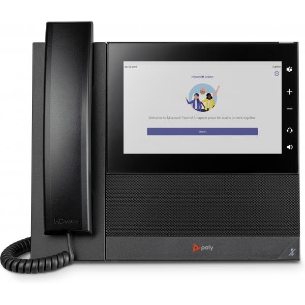 HP Poly CCX 600 per Microsoft Teams - Telefono VoIP con ID chiamante/funzione di avviso di chiamata