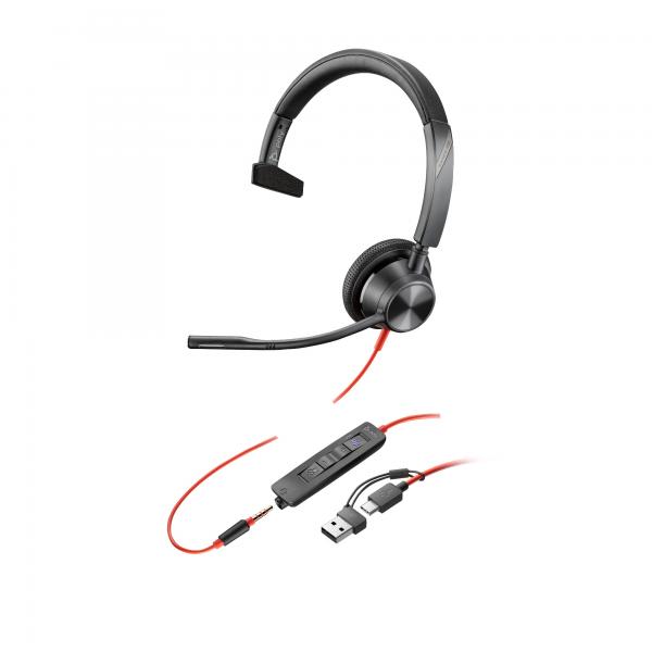 HP Poly Blackwire 3315 - Serie Blackwire 3300 - Cuffie