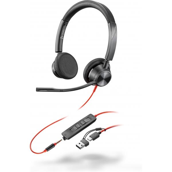 HP Poly Blackwire 3325 - Serie Blackwire 3300 - Cuffie