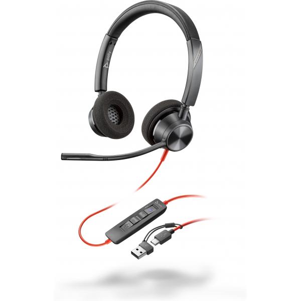 HP Poly Blackwire 3320 - Serie Blackwire 3300 - Cuffie
