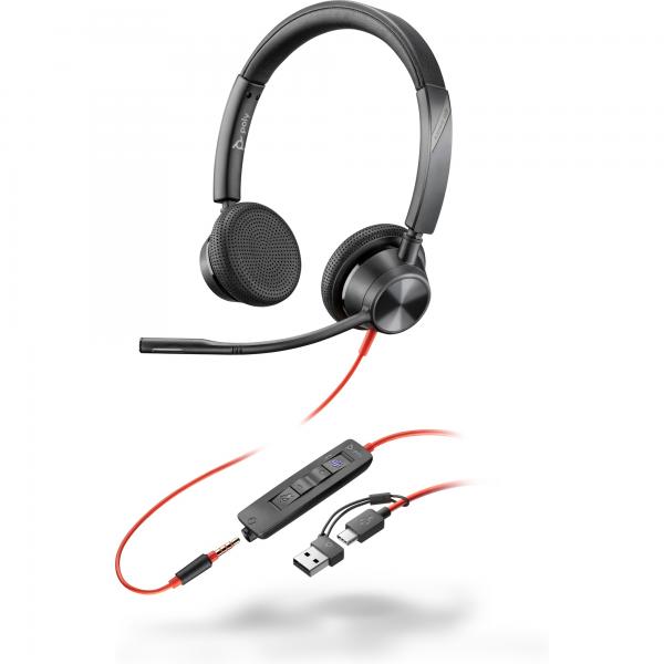 HP Poly Blackwire 3325 - Serie Blackwire 3300 - Cuffie