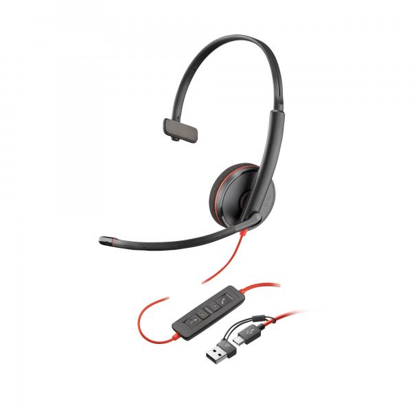 HP Poly Blackwire 3210 - Serie Blackwire 3200 - Cuffie