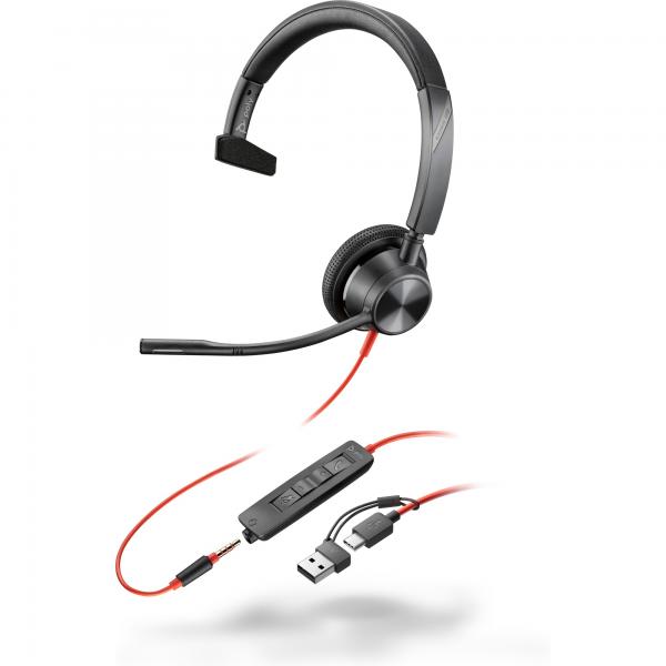 HP Poly Blackwire 3315 - Serie Blackwire 3300 - Cuffie