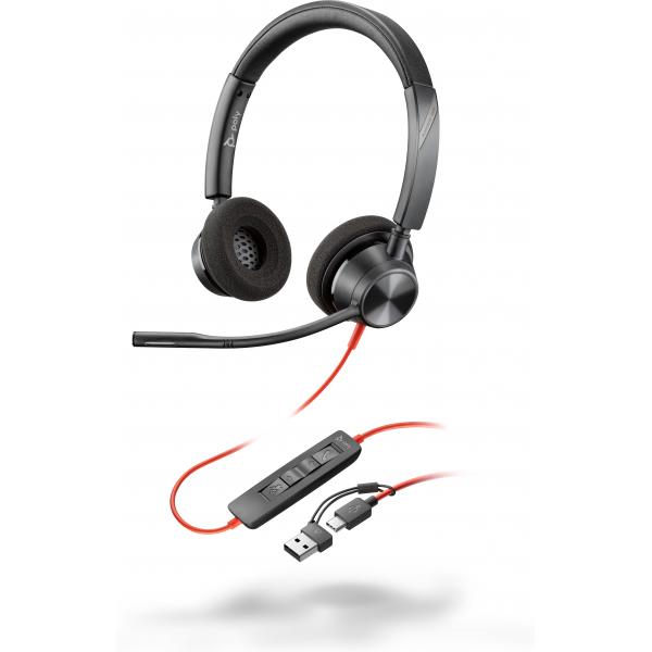 HP Poly Blackwire 3320 - Serie Blackwire 3300 - Cuffie