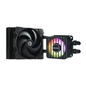 Enermax LIQMAXFLO SR ELC-LMF120-SF - Sistema di raffreddamento a liquido del processore - ARGB - Dimensioni del dissipatore: 120 mm - (per: Socket LGA115x, LGA1200, LGA1366, LGA1700, LGA2011, LGA2011-3 (Square ILM)