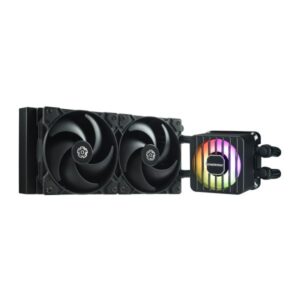 Enermax LIQMAXFLO SR ELC-LMF240-SF - Sistema di raffreddamento a liquido del processore - ARGB - Dimensioni del dissipatore: 240 mm - (per: Socket LGA115x, LGA1200, LGA1366, LGA1700, LGA2011, LGA2011-3 (Square ILM)