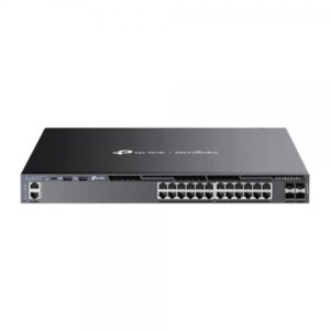 TP-LINK Omada SG6428XHP V1 - Switch - L3 - gestito - 24 x 10/100/1000 (PoE+)