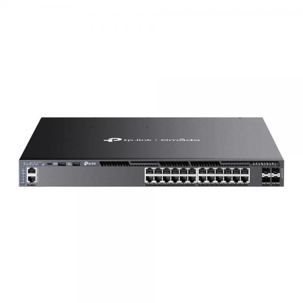 TP-LINK Omada SG6428XHP V1 - Switch - L3 - gestito - 24 x 10/100/1000 (PoE+)