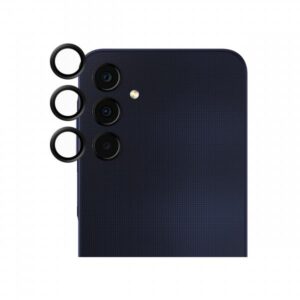 PanzerGlass SICURO. by ® Protezione fotocamera Samsung Galaxy A25 5G § Nero, Samsung, Samsung - Galaxy new A24 5G, Applicazione a secco, Resistente ai graffi, Resistente agli urti, Trasparente, 1 pezzo(i)