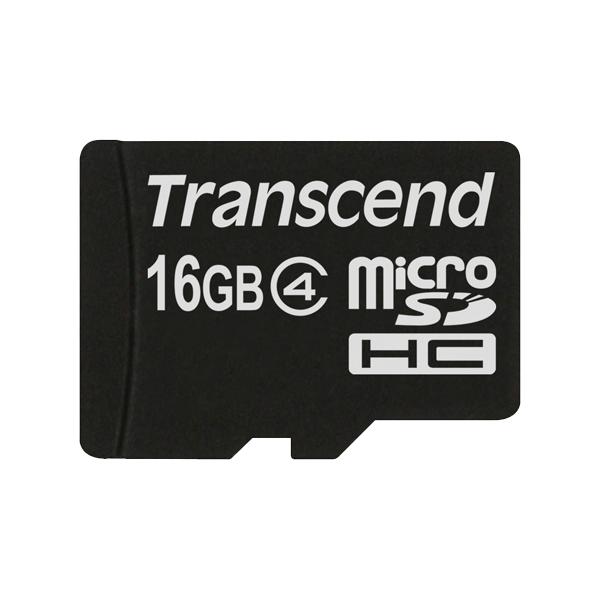 Transcend Flash-Speicherkarte - 16 GB - Class 4