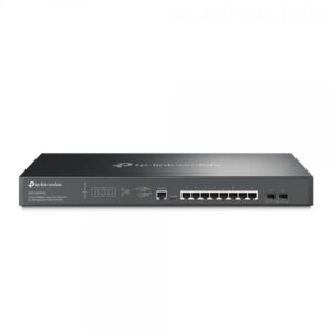 TP-LINK JetStream TL-SG3210XHP-M2 V2 - Switch - gestito - 8 x 10/100/1000/2.5G + 2 x 10 Gigabit SFP+ - montabile in rack - PoE+ (240 W)