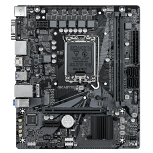 Gigabyte H610M S2H V3 DDR4 - 1.0 - scheda madre - micro ATX - socket LGA1700 - chipset H610 - USB 3.2 Gen 1 - Gigabit LAN - grafica integrata (CPU richiesta)