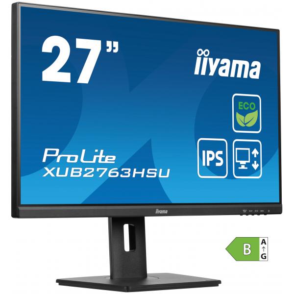 Iiyama ProLite XUB2763HSU-B1 - Monitor LED - 68,6 cm (27")